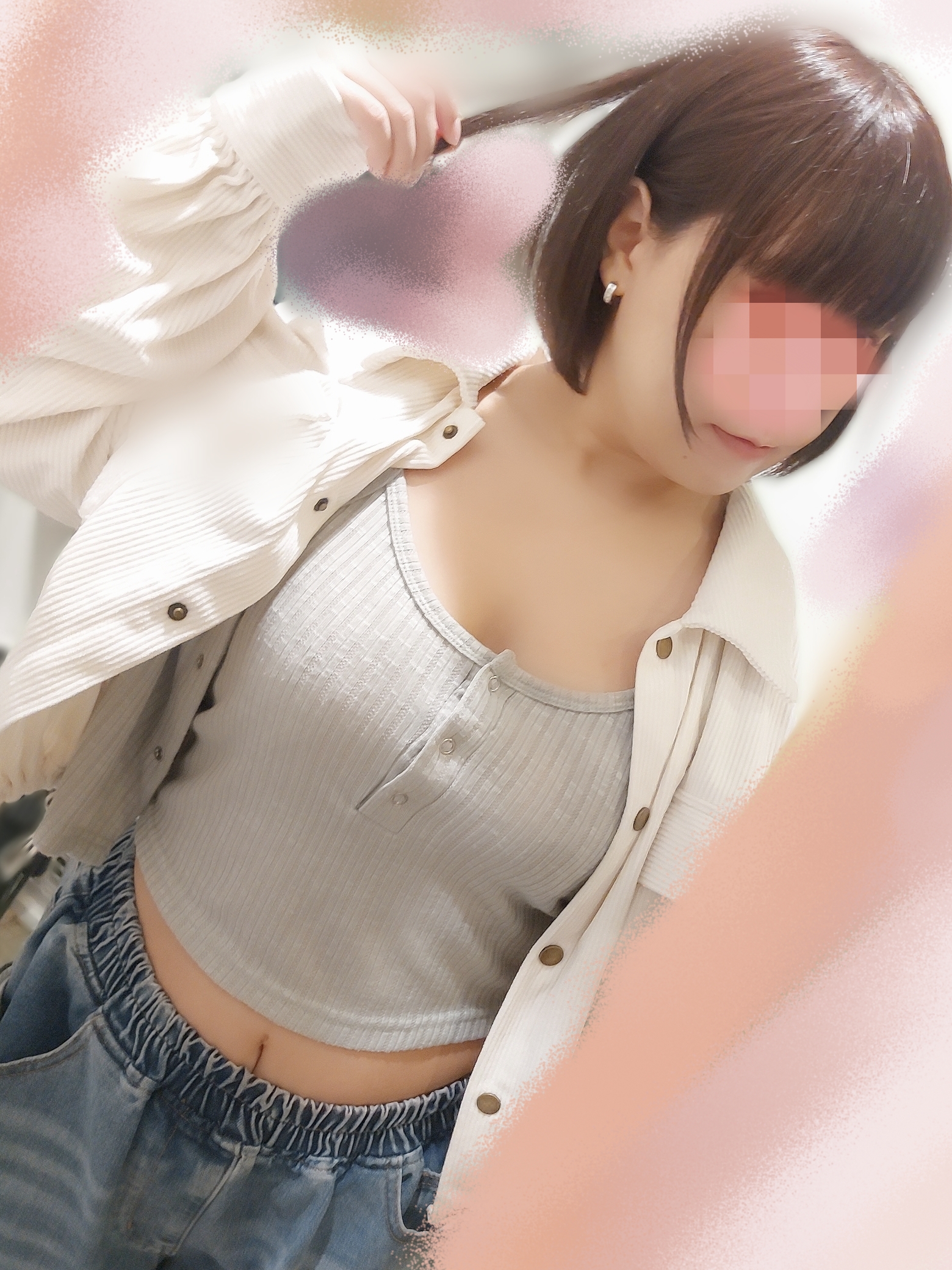 髪の毛切ったよ☝️💗🍼