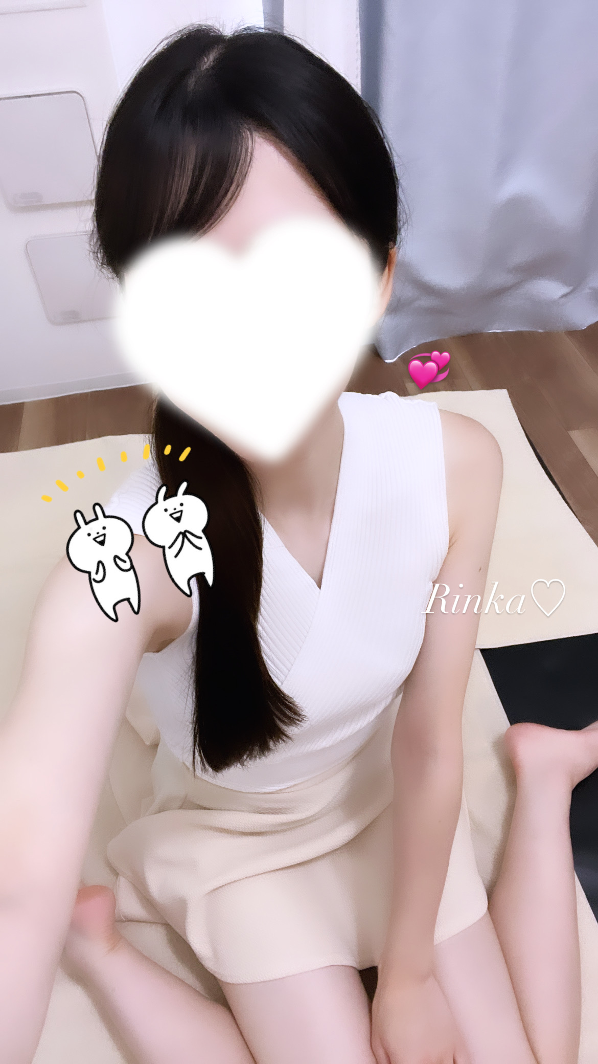 おはようございます☀️
りんかです🎀

今日は朝から雨が降っていて、すこし気分もどんよりしちゃうかもしれないですが、そんな時こそりんかに会いに来てください💓
気分晴れさしちゃいますっ✊🏻✨

すでに事前予約してくださっている方、ありがとうございます😭✨
いっしょに素敵な時間過ごそうね😽

10:00-17:00でお待ちしております💫