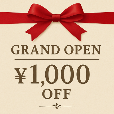 Grand open 記念